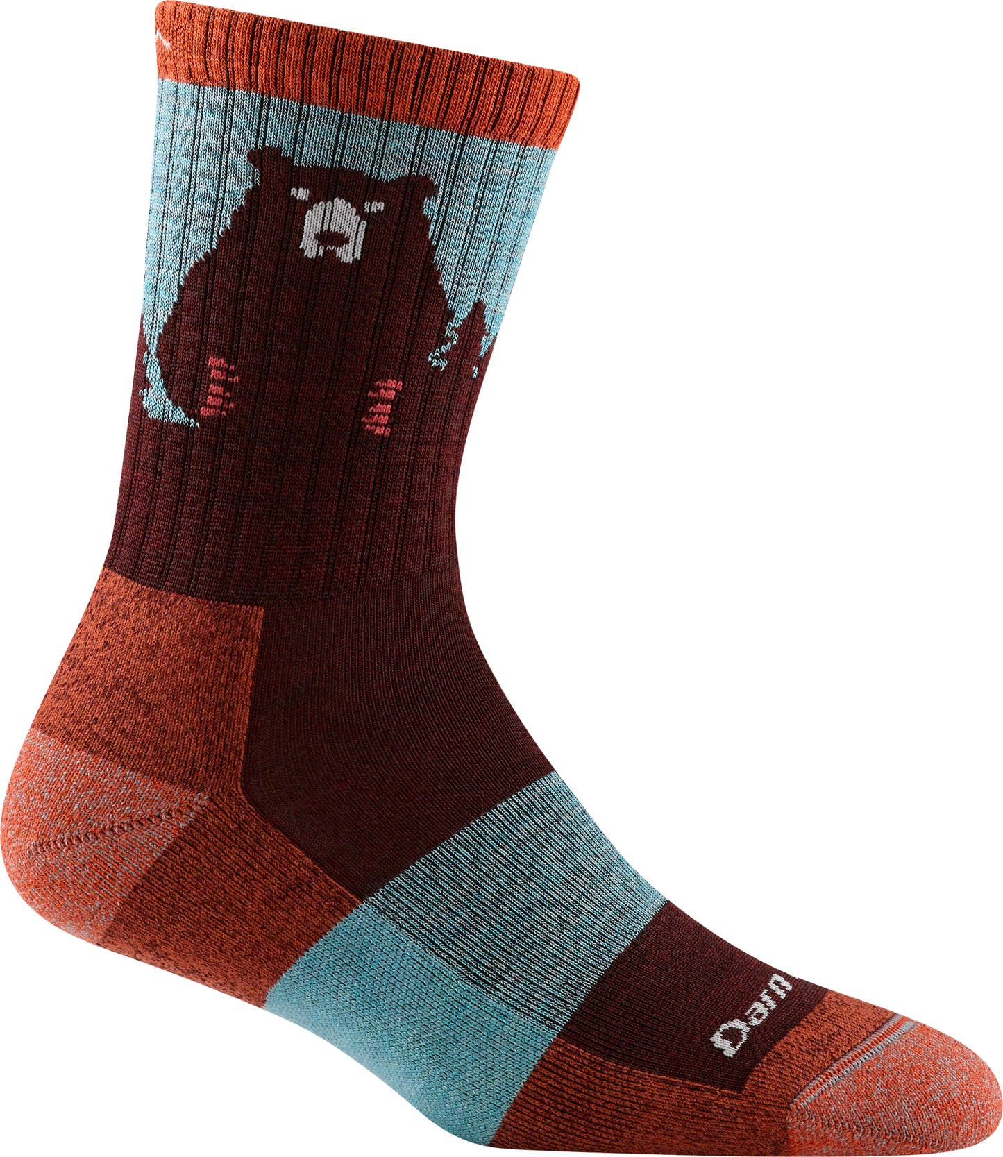 Darn Tough Women's Bear Town Micro Crew Lightweight Hiking Sock
