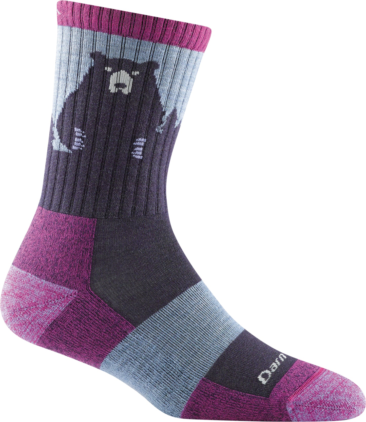 Darn Tough Women's Bear Town Micro Crew Lightweight Hiking Sock